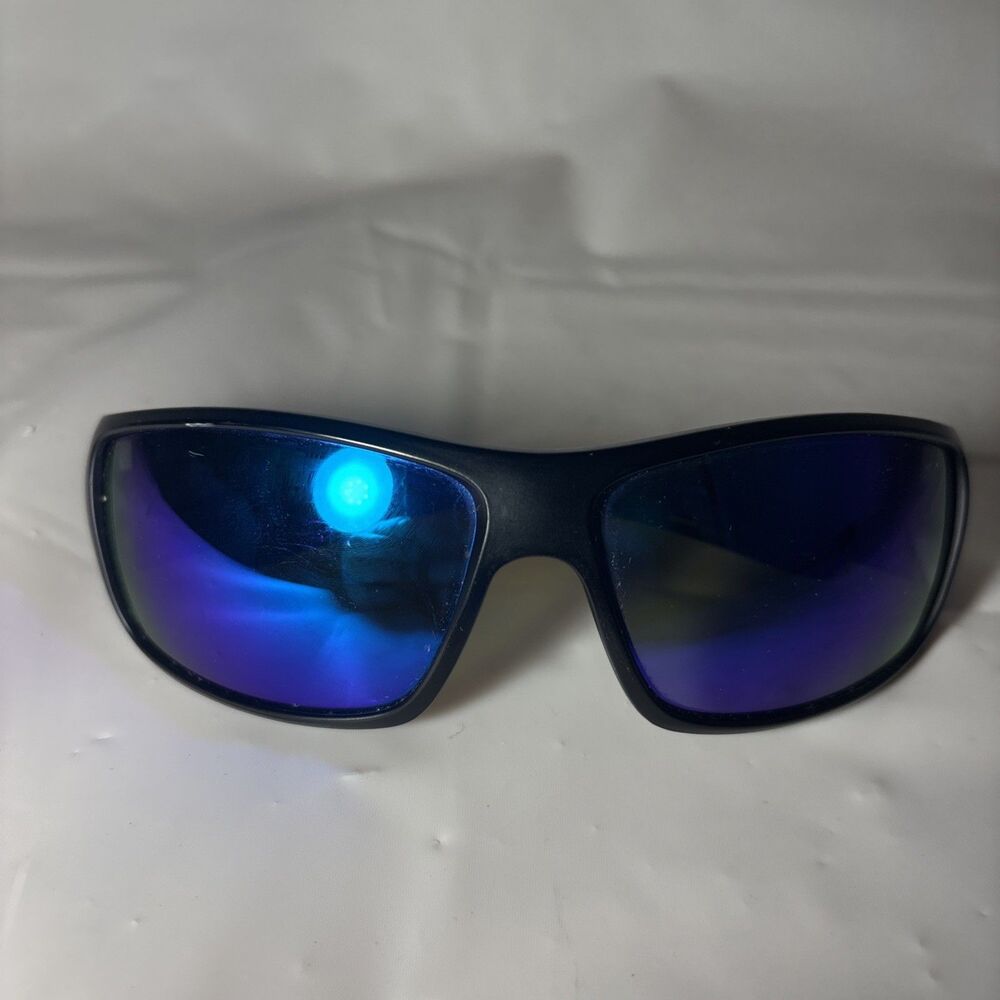 Hulk Spear Point Blue Smoke Mirror Polarized Sunglasses
